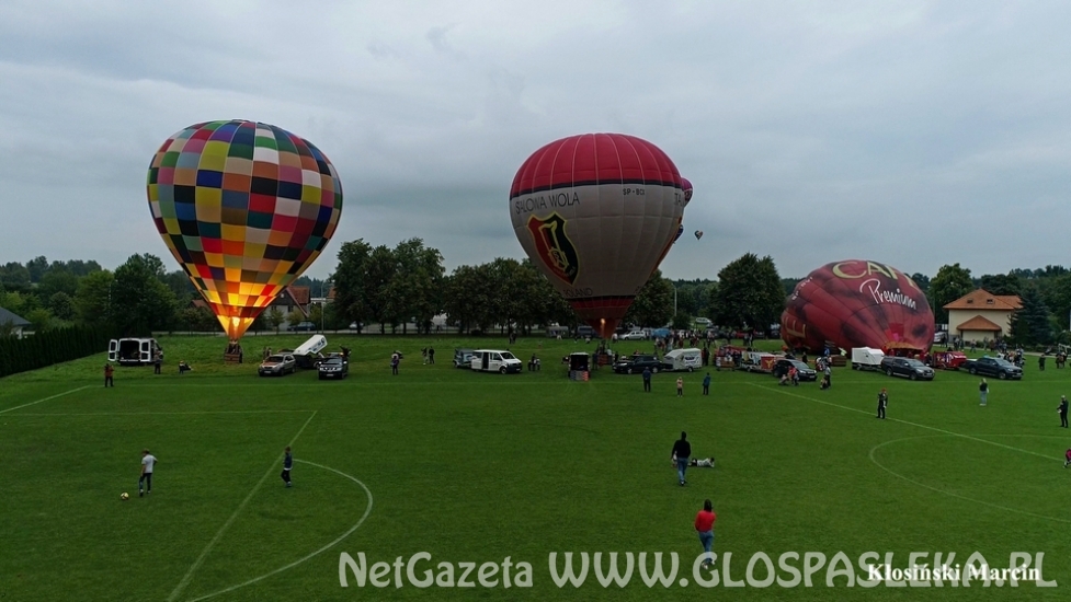 Balony startują ze stadionu