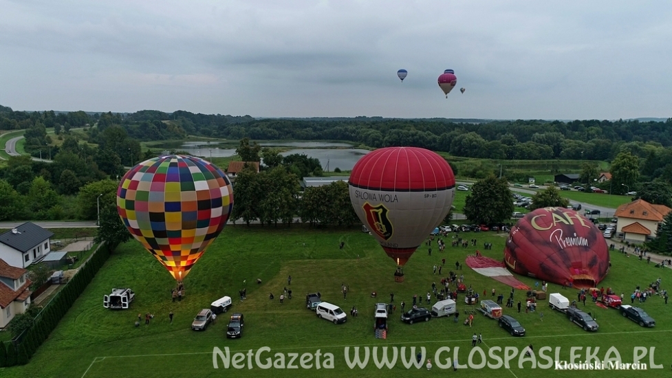 Balony startują ze stadionu