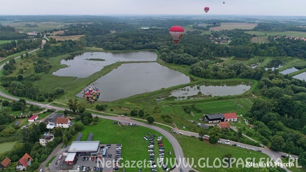 Balony startują ze stadionu