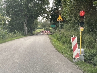 Remont drogi 505 do Młynar