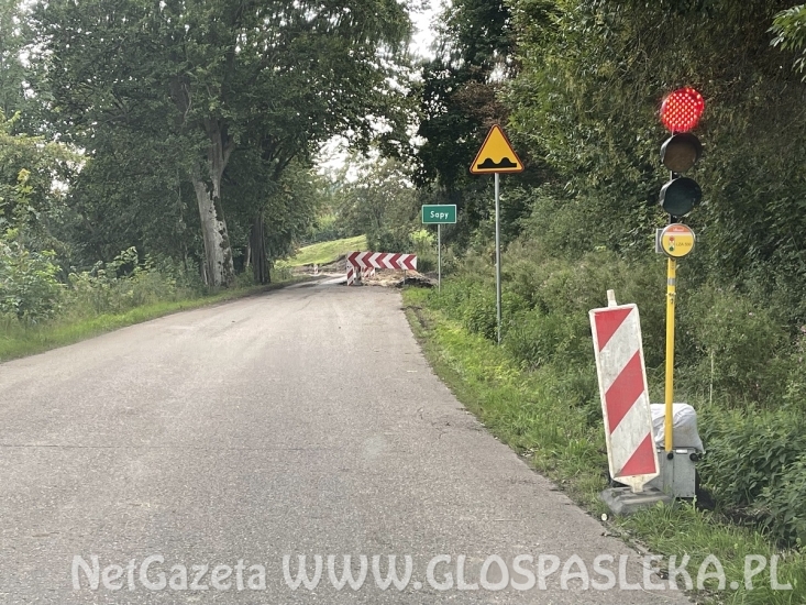 Remont drogi 505 do Młynar