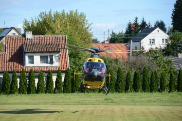 Kolejne lądowanie na stadionie