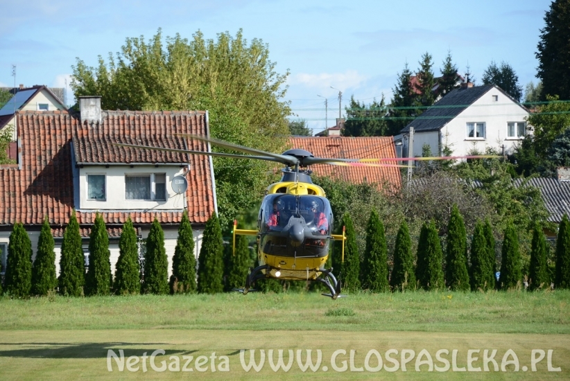 Kolejne lądowanie na stadionie