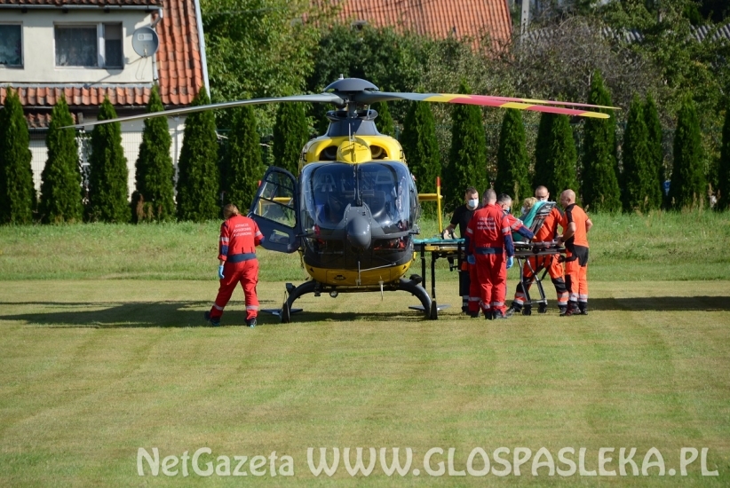 Kolejne lądowanie na stadionie