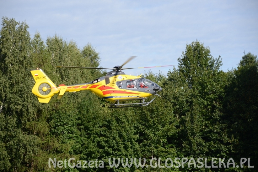 Kolejne lądowanie na stadionie