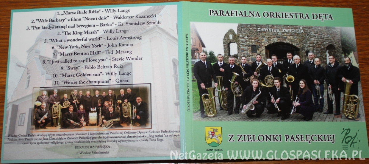 Premiera płyty Orkiestry Dętej Parafialnej z Zielonki Pasłęckiej