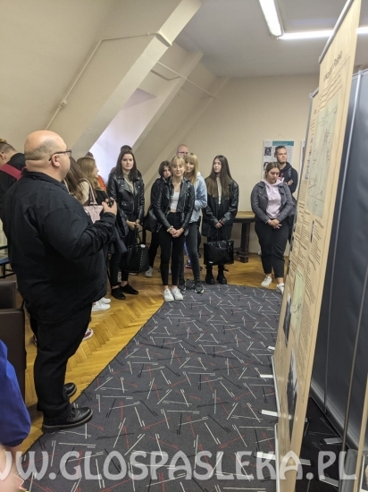 Na wystawie o historii Pasłęka w 1945 r.