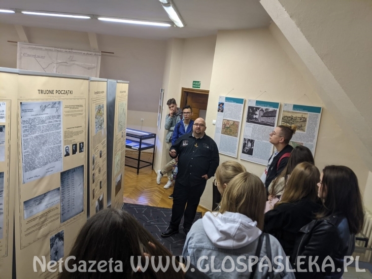 Na wystawie o historii Pasłęka w 1945 r.