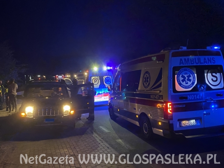 Iveco contra BMW - trzy osoby w szpitalu