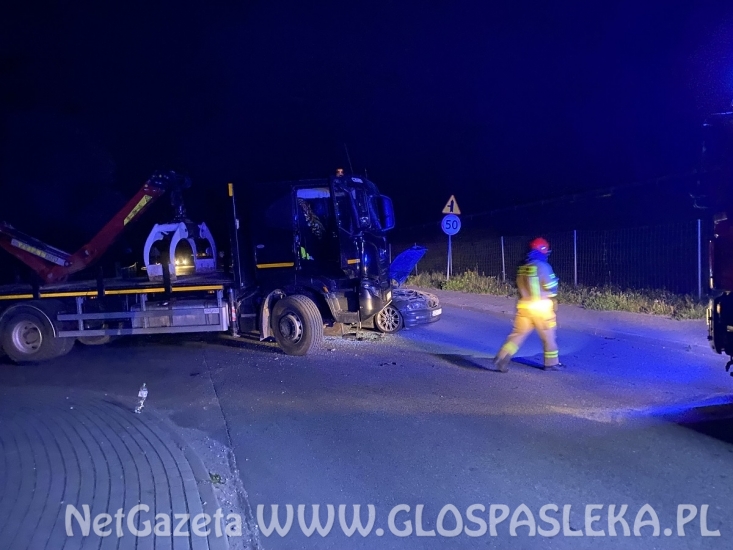 Iveco contra BMW - trzy osoby w szpitalu