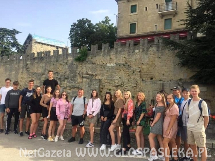 Powrót uczniów ZSEiT z Rimini