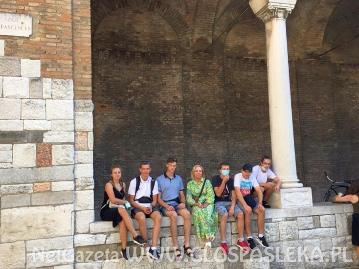 Powrót uczniów ZSEiT z Rimini