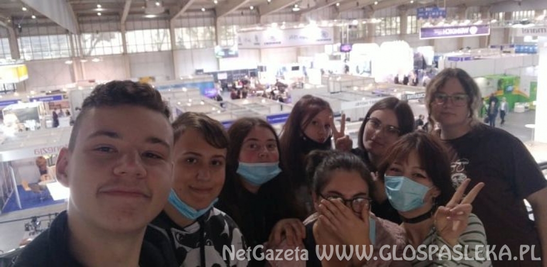 Uczniowie ZSEiT wspominają wyjazd do Poznania