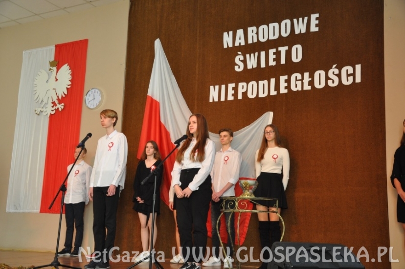 Święto Niepodległości w Zespole Szkół w Pasłęku