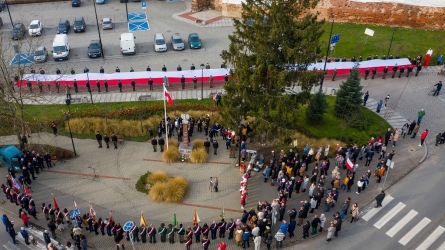 Dzień Niepodległości z lotu ptaka