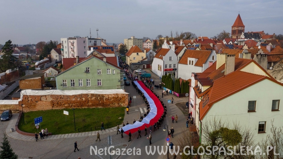 Dzień Niepodległości z lotu ptaka