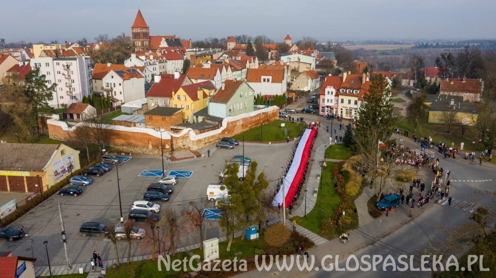 Dzień Niepodległości z lotu ptaka