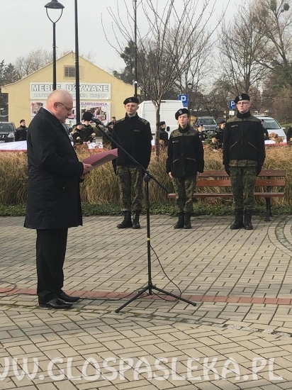 Obchody 103. rocznicy odzyskania niepodległości w ZSEiT