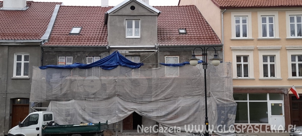 Trwa remont budynków na ul. Mickiewicza