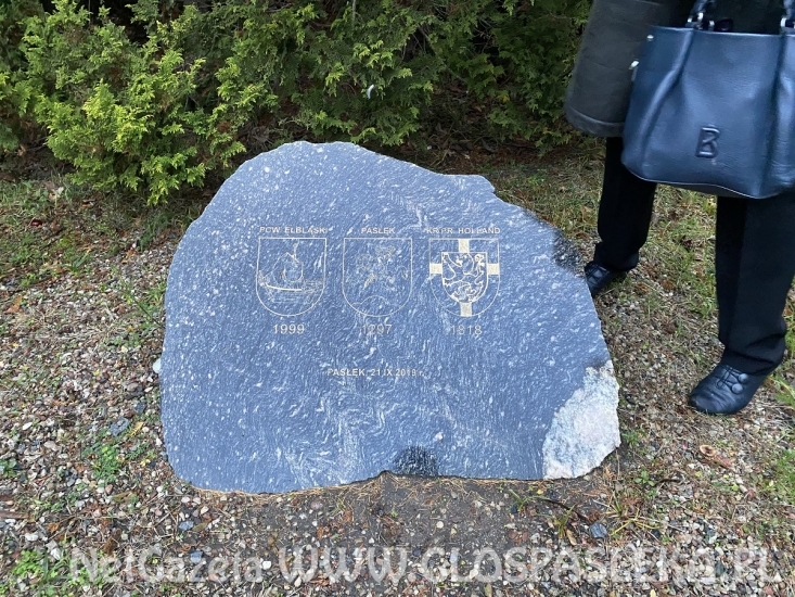 Monika Hinz z krótką wizytą w Pasłęku.