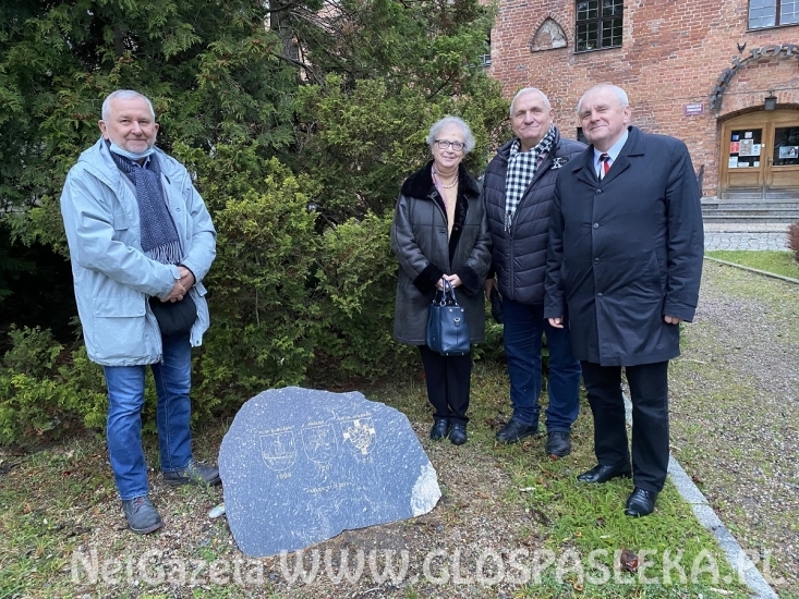 Monika Hinz z krótką wizytą w Pasłęku.