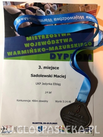 Brązowy medal dla ucznia Zespołu Szkół