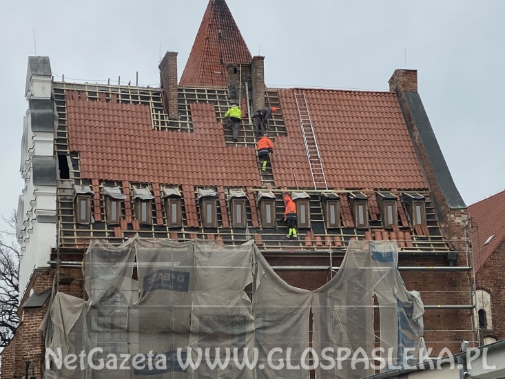 Remont dachu na finiszu