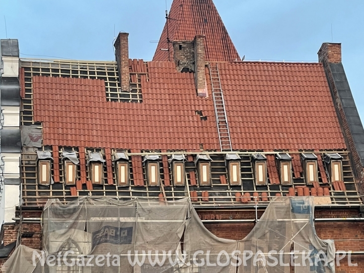 Remont dachu na finiszu