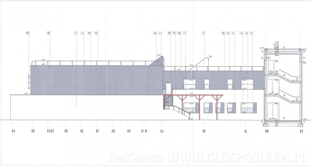 Przetarg na budowę hali wid. - sportowej w ZSEiT