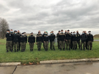 Kadeci ZSEiT z wizytą w Bazie Lotnictwa Taktycznego w Malborku