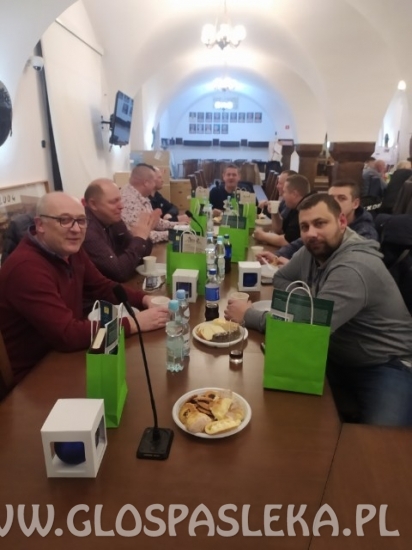 Wigilijne spotkanie krwiodawców