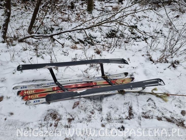 Wypadek podczas kuligu