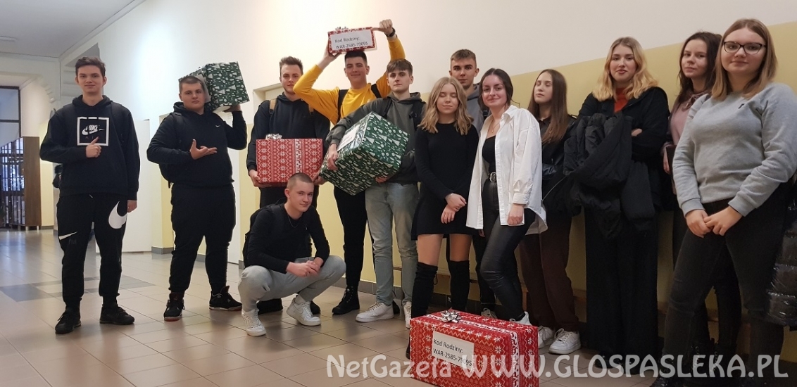 Finał Szlachetnej Paczki  w Zespole Szkół w Pasłęku