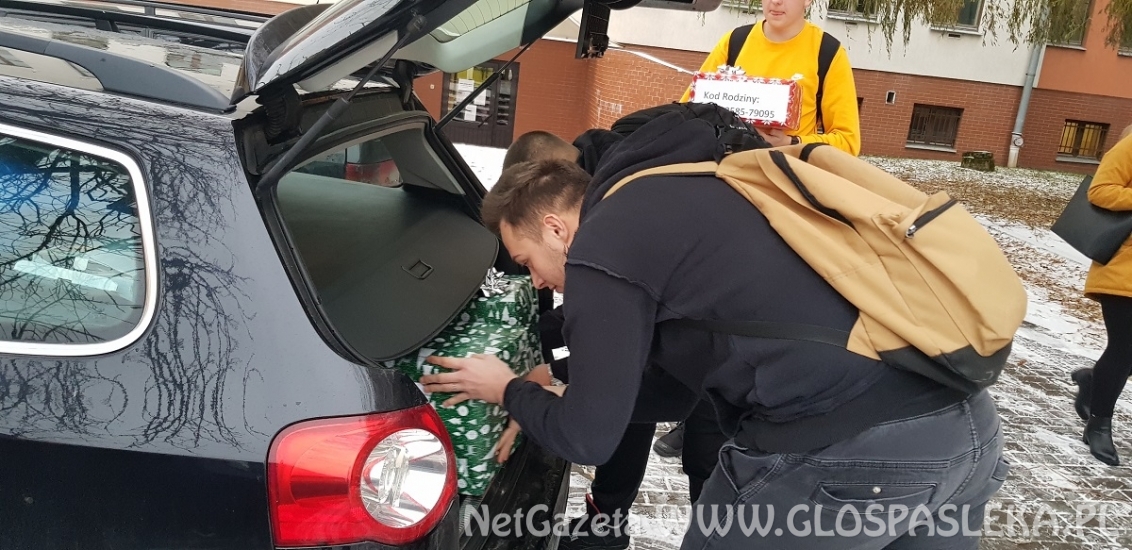 Finał Szlachetnej Paczki  w Zespole Szkół w Pasłęku