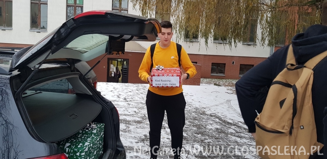 Finał Szlachetnej Paczki  w Zespole Szkół w Pasłęku