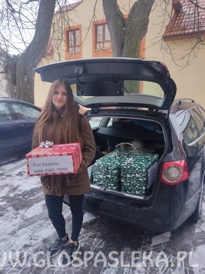 Finał Szlachetnej Paczki  w Zespole Szkół w Pasłęku