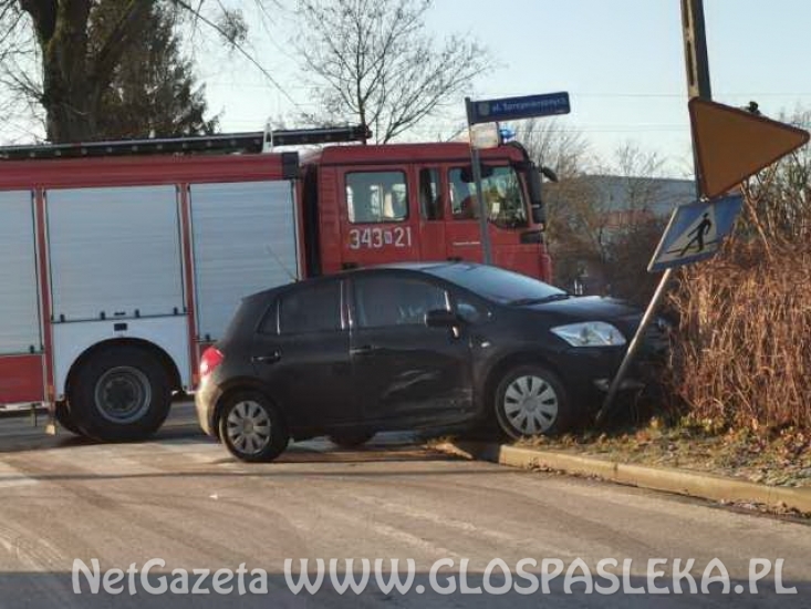 Pięć kolizji - ślisko i brak wyobraźni