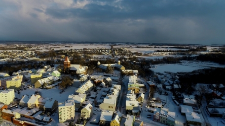 Pasłęk w zimowej szacie