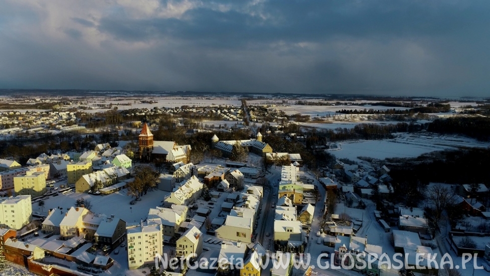 Pasłęk w zimowej szacie