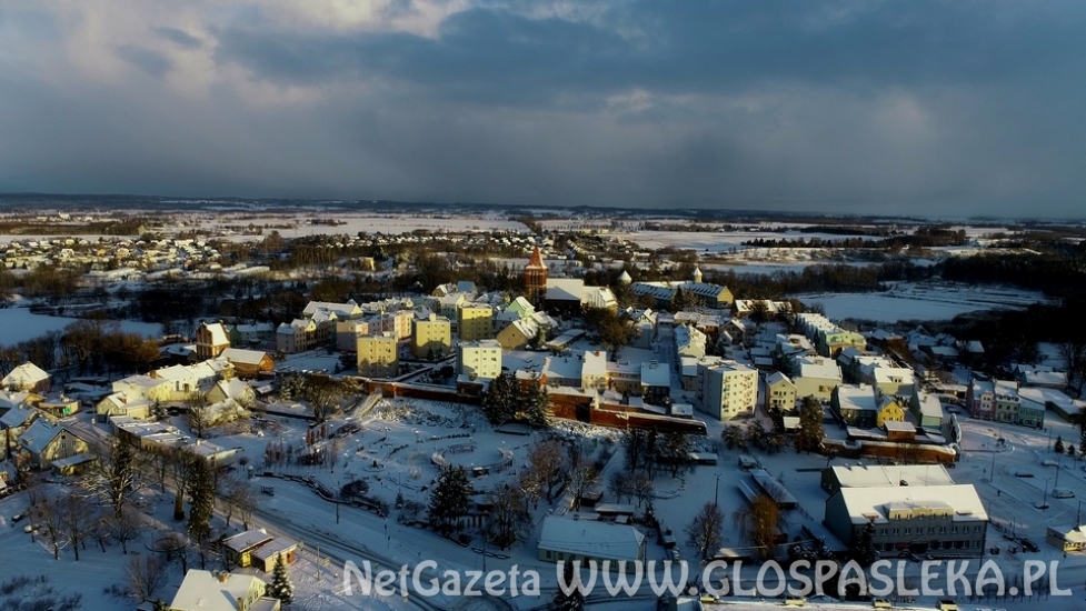 Pasłęk w zimowej szacie