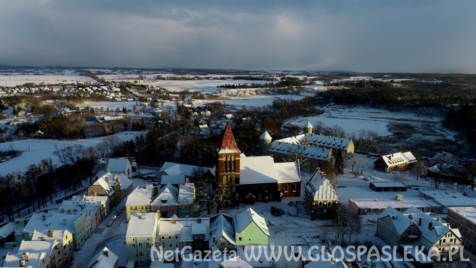 Pasłęk w zimowej szacie