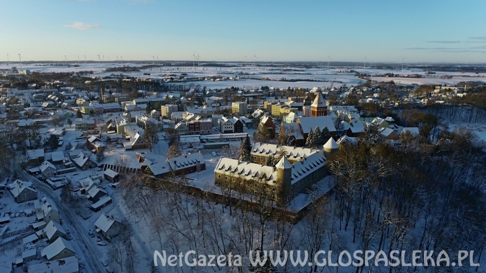 Pasłęk w zimowej szacie