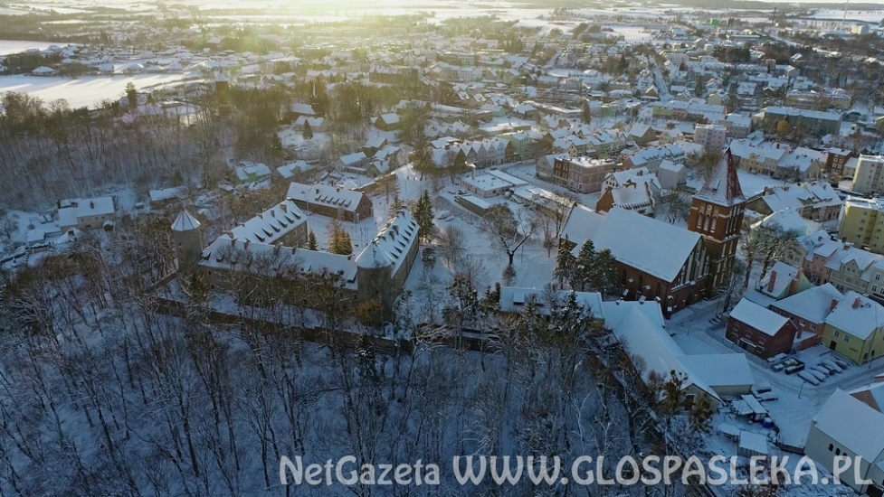 Pasłęk w zimowej szacie