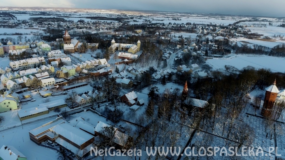 Pasłęk w zimowej szacie