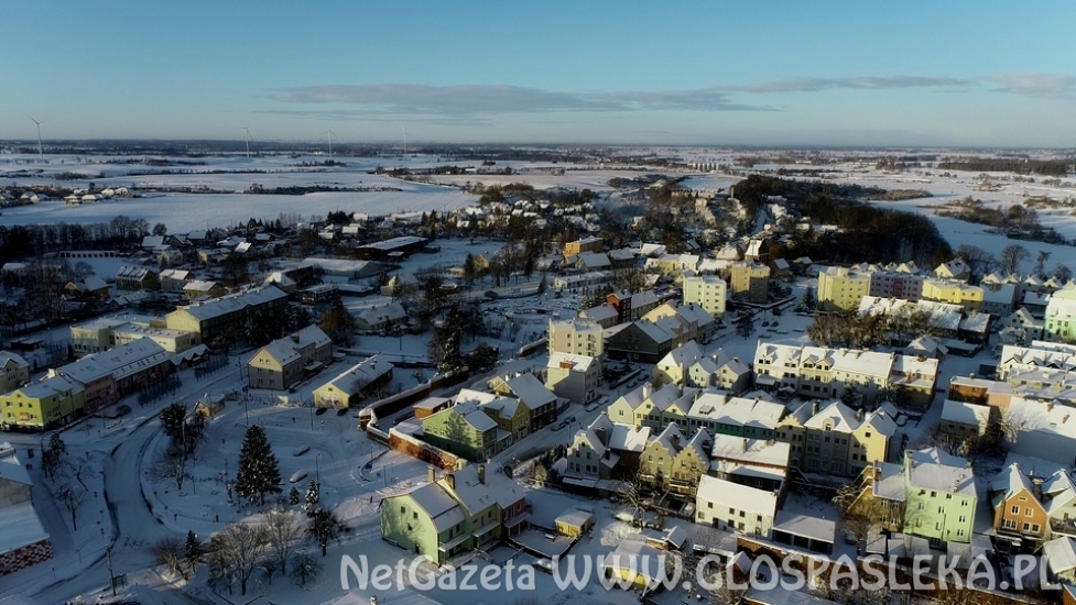 Pasłęk w zimowej szacie