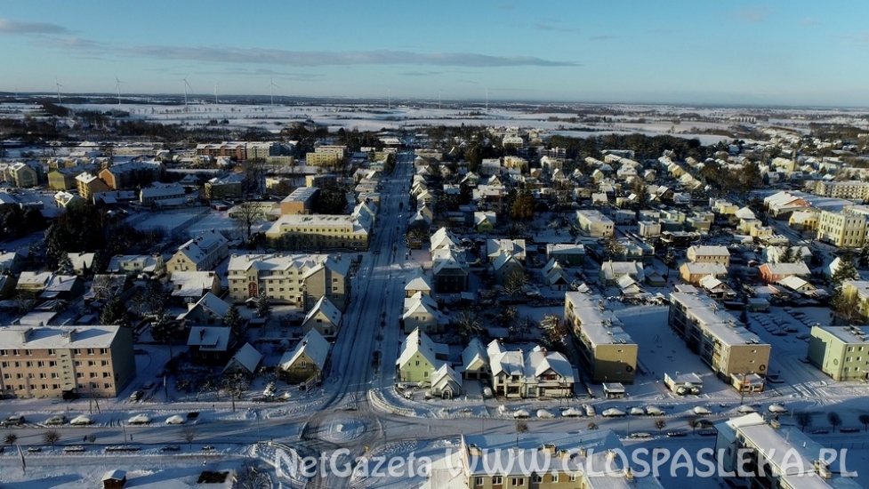 Pasłęk w zimowej szacie