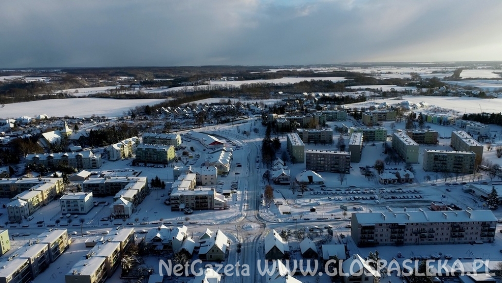 Pasłęk w zimowej szacie