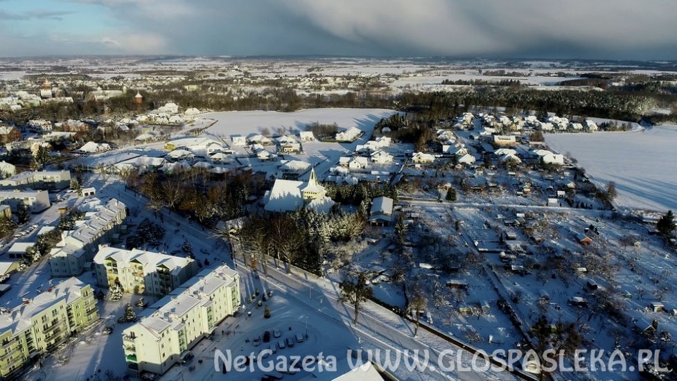 Pasłęk w zimowej szacie