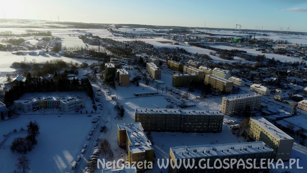 Pasłęk w zimowej szacie