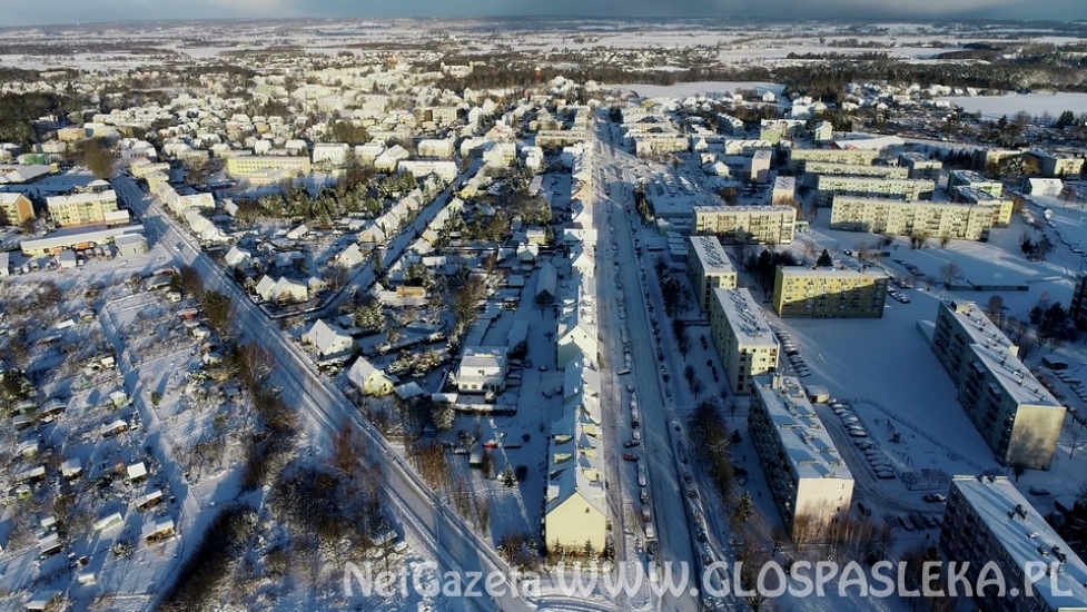 Pasłęk w zimowej szacie